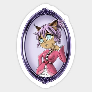 Cat Girl Sticker